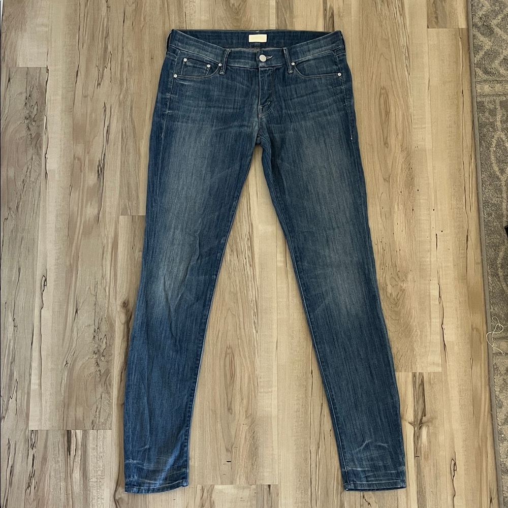MOTHER the Looker Light Blue Denim Jeans - Size 28